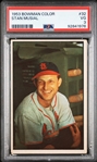 1953 Bowman Color #32 Stan Musial - PSA 3(VG)